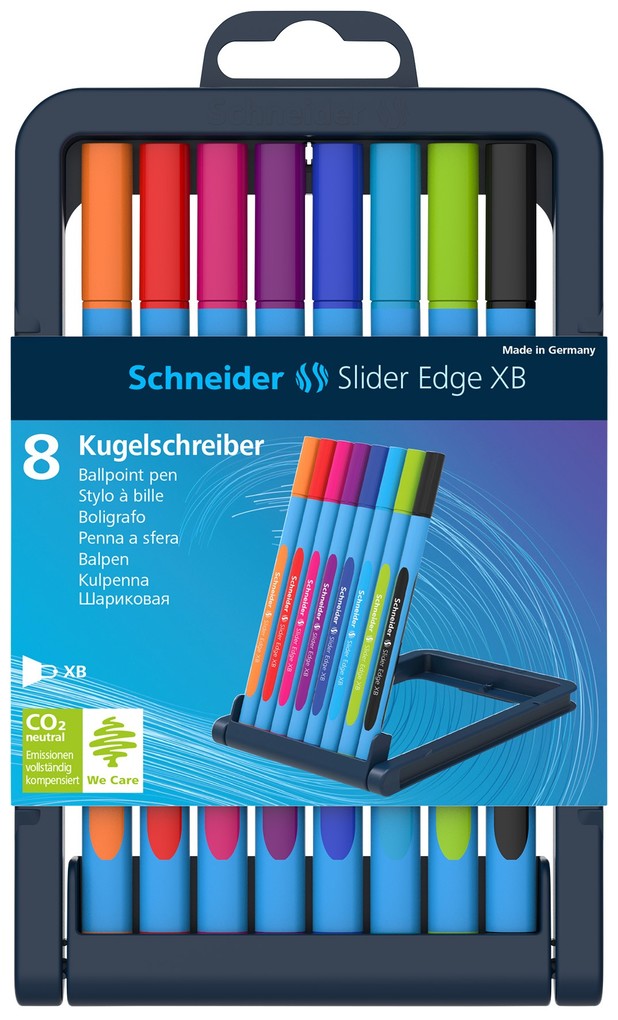 Schneider Kugelschreiber Slider Edge XB 8er Set