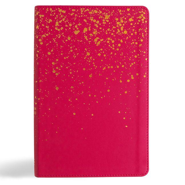 CSB Kids Bible Pink Leathertouch