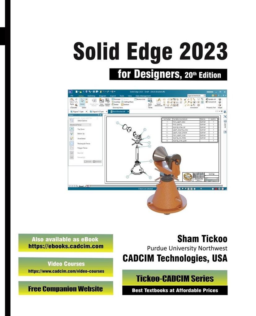 Solid Edge 2023 for Designers 20th Edition