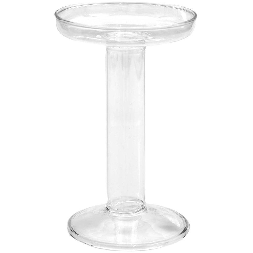 Glas Kerzenhalter 85x85x15cm für Kerzen Ø 7cm