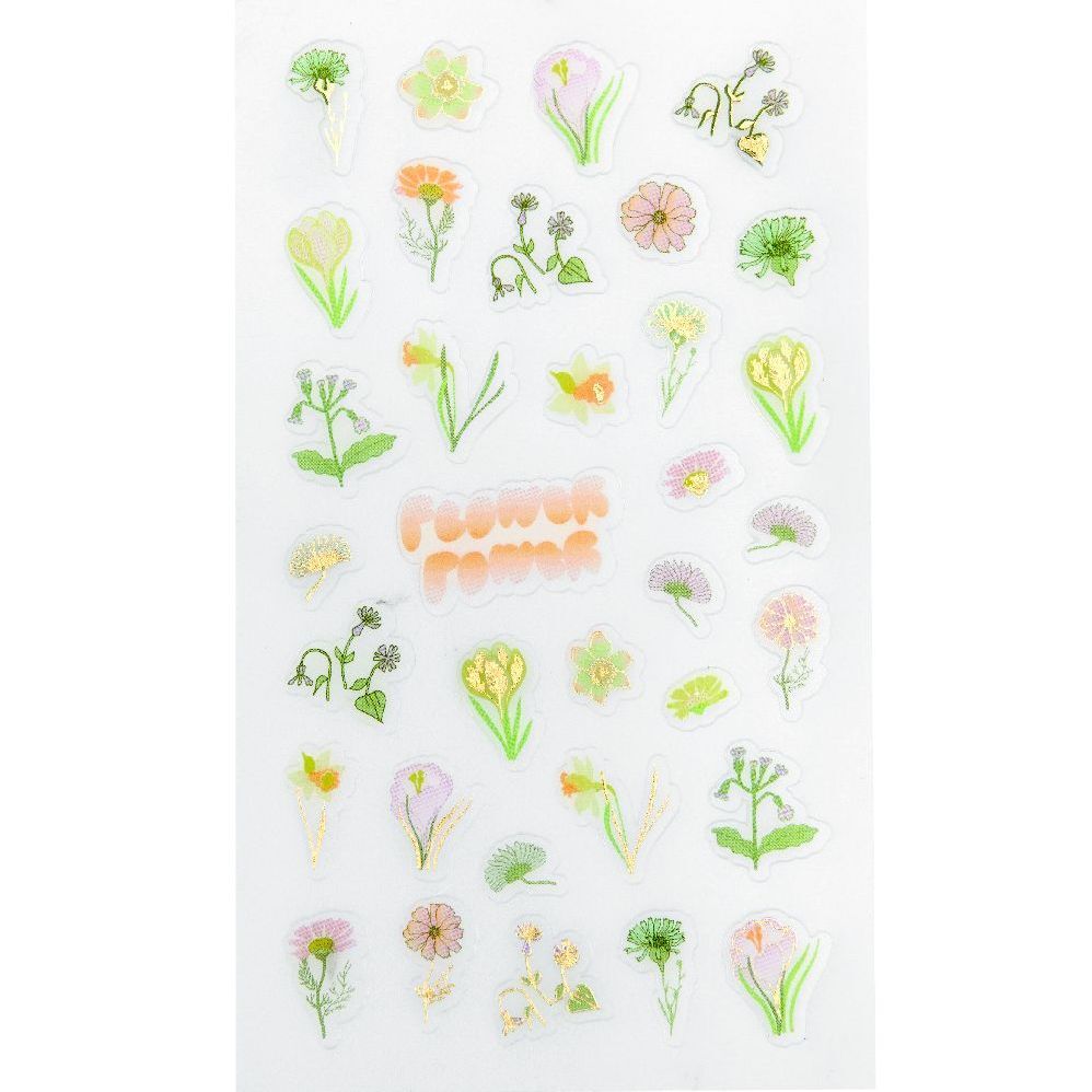 Sticker Futschikato Flower Power PVC
