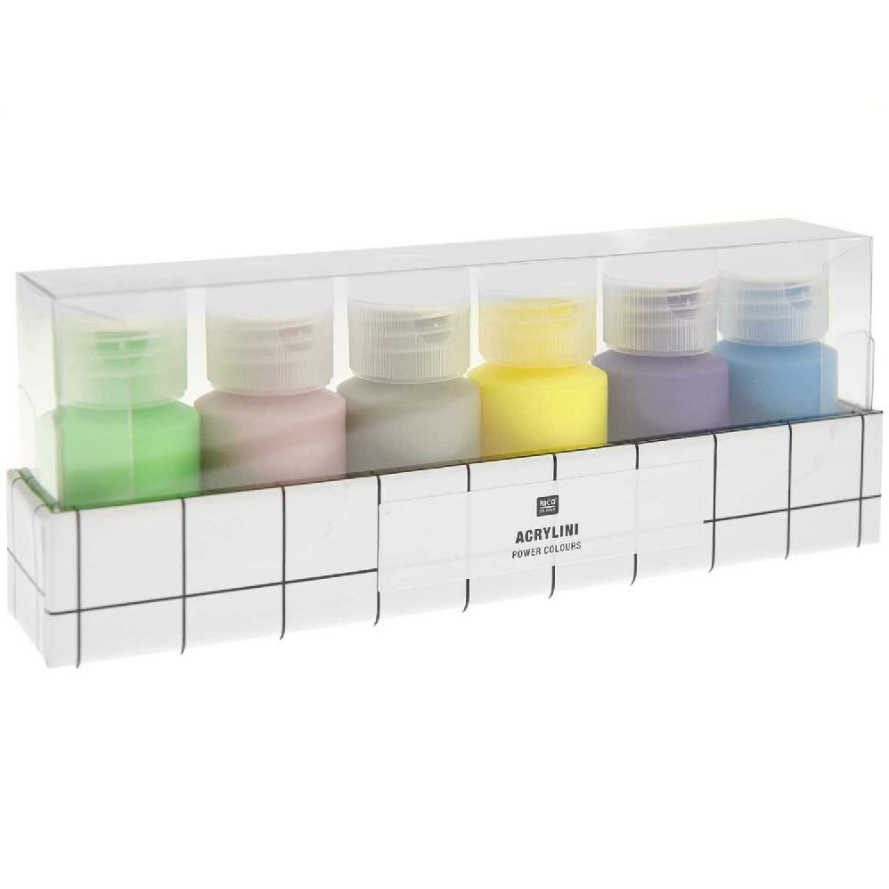 Acrylini Set Power Colours 6 x 22 ml