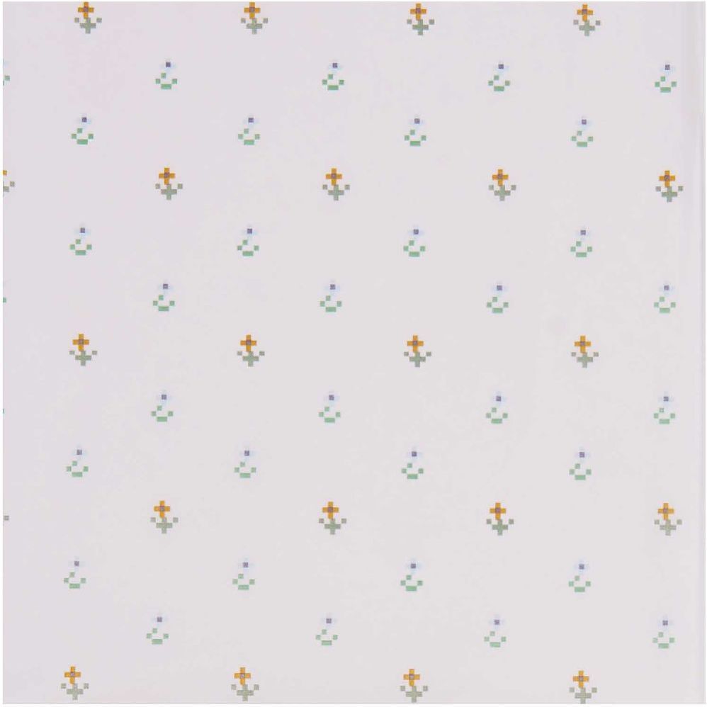 Seidenpapier Pixel Blumen FSC MIX