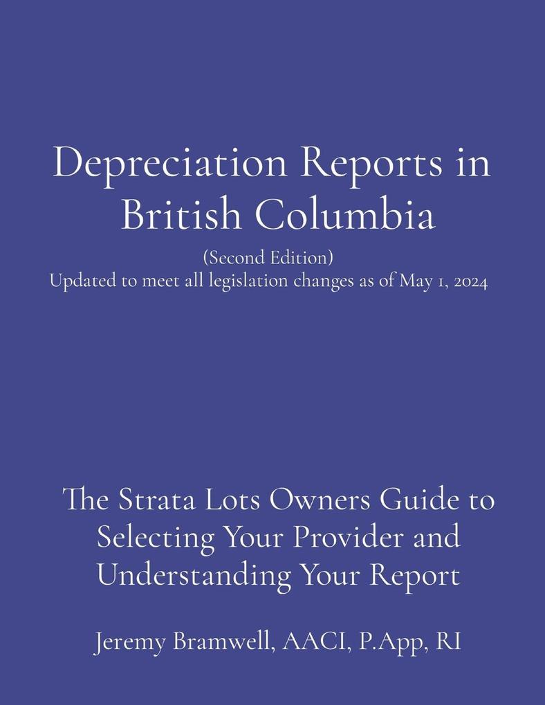 Depreciation Reports in British Columbia