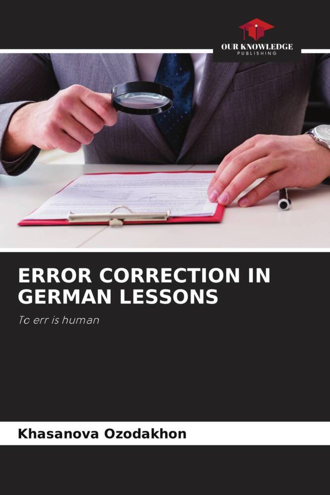 ERROR CORRECTION IN GERMAN LESSONS