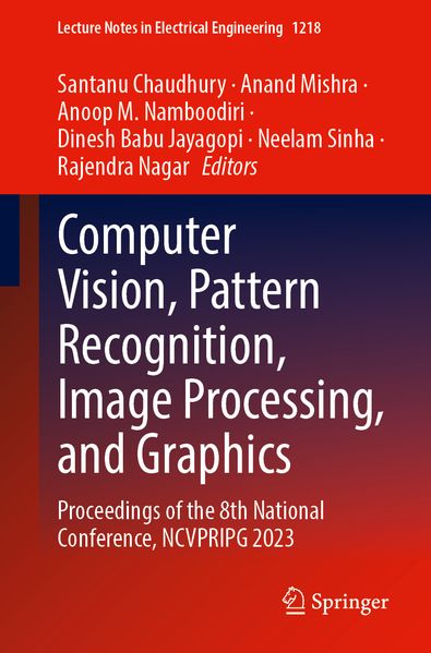 Computer Vision Pattern Recognition Image Processing and Graphics