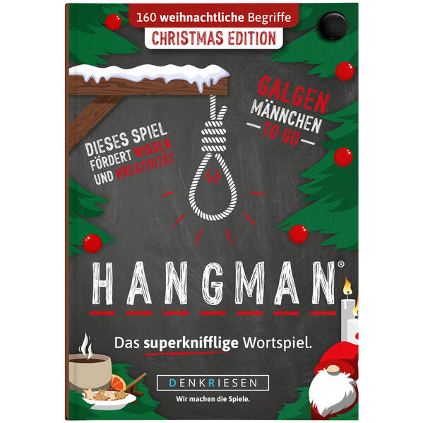 DENKRIESEN - HANGMAN® - CHRISTMAS EDITION - 'Alle Jahre wieder.'
