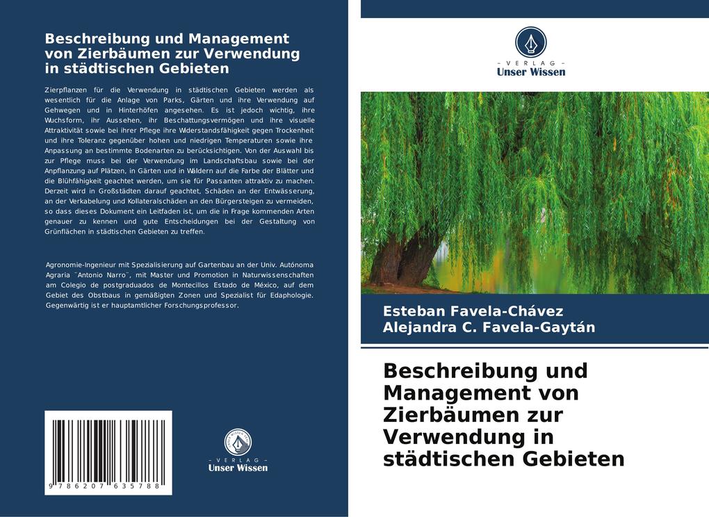 Beschreibung und Management von Zierbäumen zur Verwendung in städtischen Gebieten