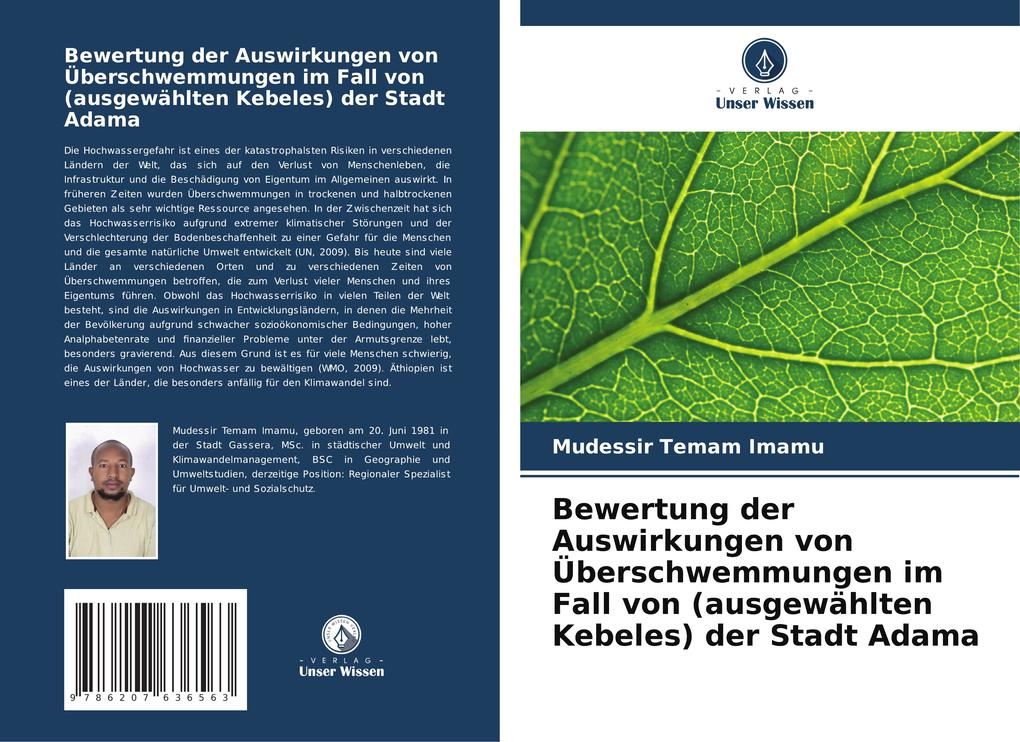 Bewertung der Auswirkungen von Überschwemmungen im Fall von (ausgewählten Kebeles) der Stadt Adama
