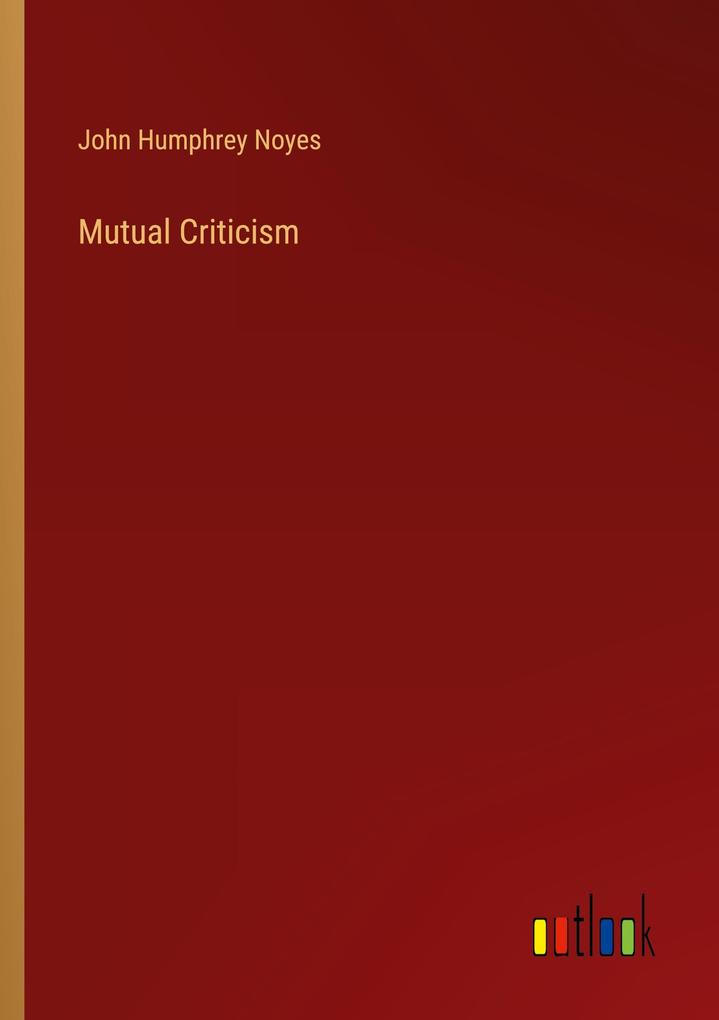 Mutual Criticism