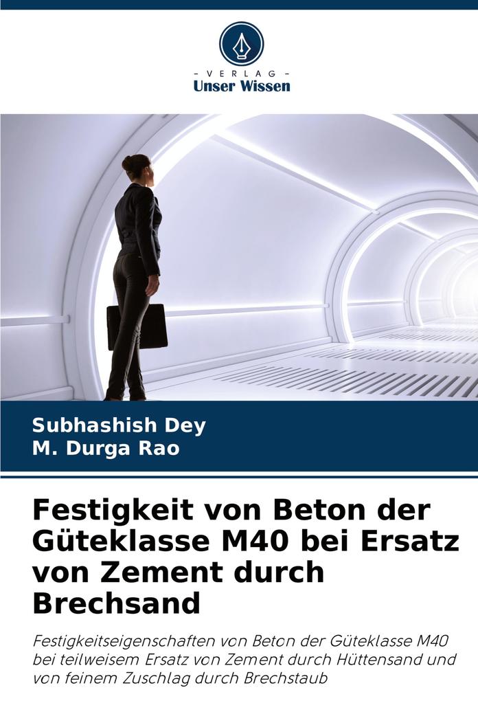 Festigkeit von Beton der Güteklasse M40 bei Ersatz von Zement durch Brechsand
