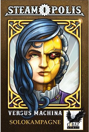 Corax Games 1025232 - Steamopolis Versus Machina Solokampagnen Erweiterung Kartenspiel