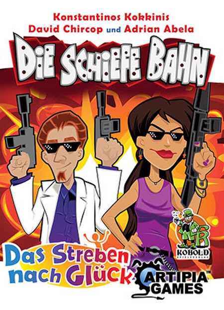 Kobold Spieleverlag 1022938 - Das Streben nach Glück Die schiefe Bahn Erweiterung