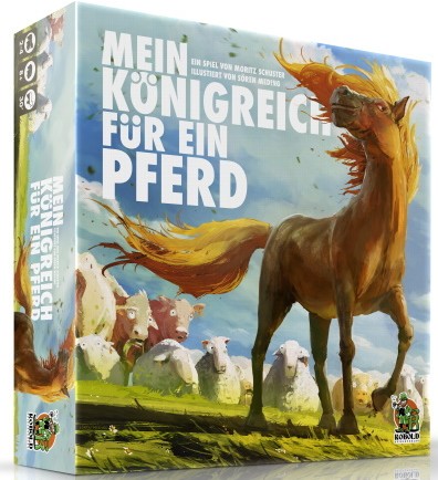 Kobold Spieleverlag 1026126 - Mein Königreich für ein Pferd Würfelspiel