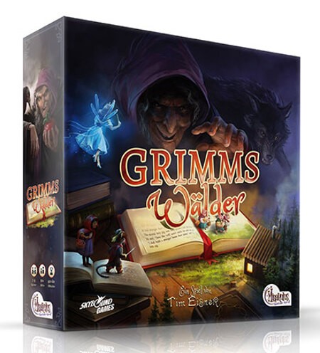Mirakulus 1023034 - Grimms Wälder Brettspiel Aufbauspiel