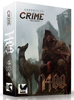 Corax Games 1025199 - Chronicles of Crime Millennium 1400 Ein kooperatives Ermittlungs-Spiel