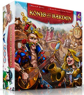 Mirakulus 1025144 - König aller Barden Brettspiel