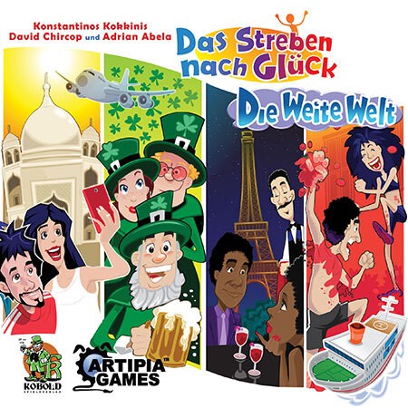 Kobold Spieleverlag 1022937 - Das Streben nach Glück Die weite Welt Erweiterung