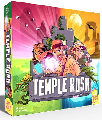 Funbot 1027320 - Temple Rush Ein rasantes Familienspiel Würfelspiel