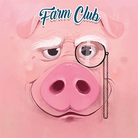 Kobold Spieleverlag 1028303 - Farm Club deutsche Version Optimierungsspiel