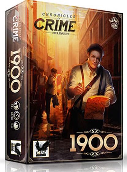 Corax Games 1025200 - Chronicles of Crime Millennium 1900 Ein kooperatives Ermittlungs-Spiel
