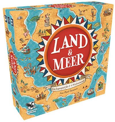 Kobold Spieleverlag 1027637 - Land & Meer Ein taktisches Legespiel