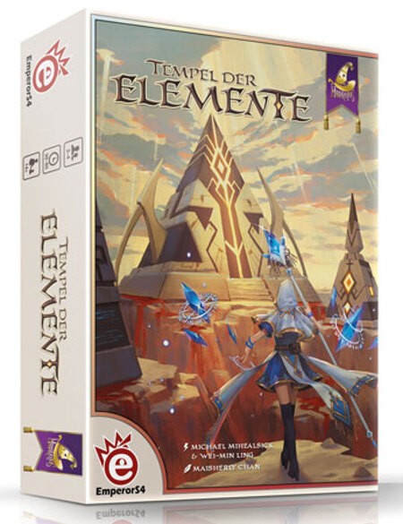 Mirakulus 1024638 - Tempel der Elemente Kennerspiel Sammelspiel