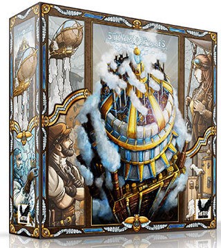 Corax Games 1024088 - Steamopolis Aufbauspiel Kennerspiel