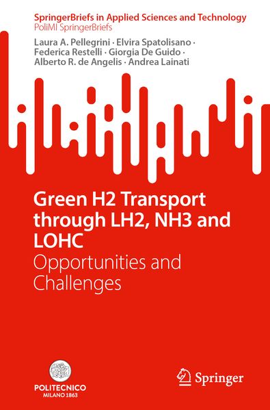 Green H2 Transport through LH2 NH3 and LOHC