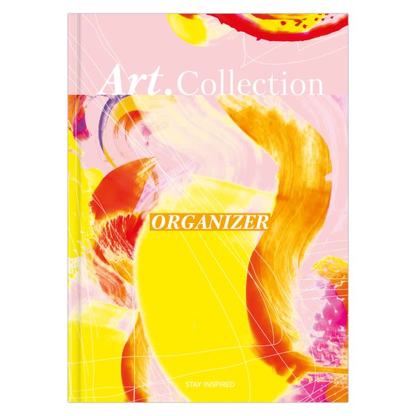 Terminplaner 2024/2025: Der ideale Terminkalender ohne Datum mit stabilem Hardcover. Organizer Buchplaner aus der Art.Collection von Stay Inspired