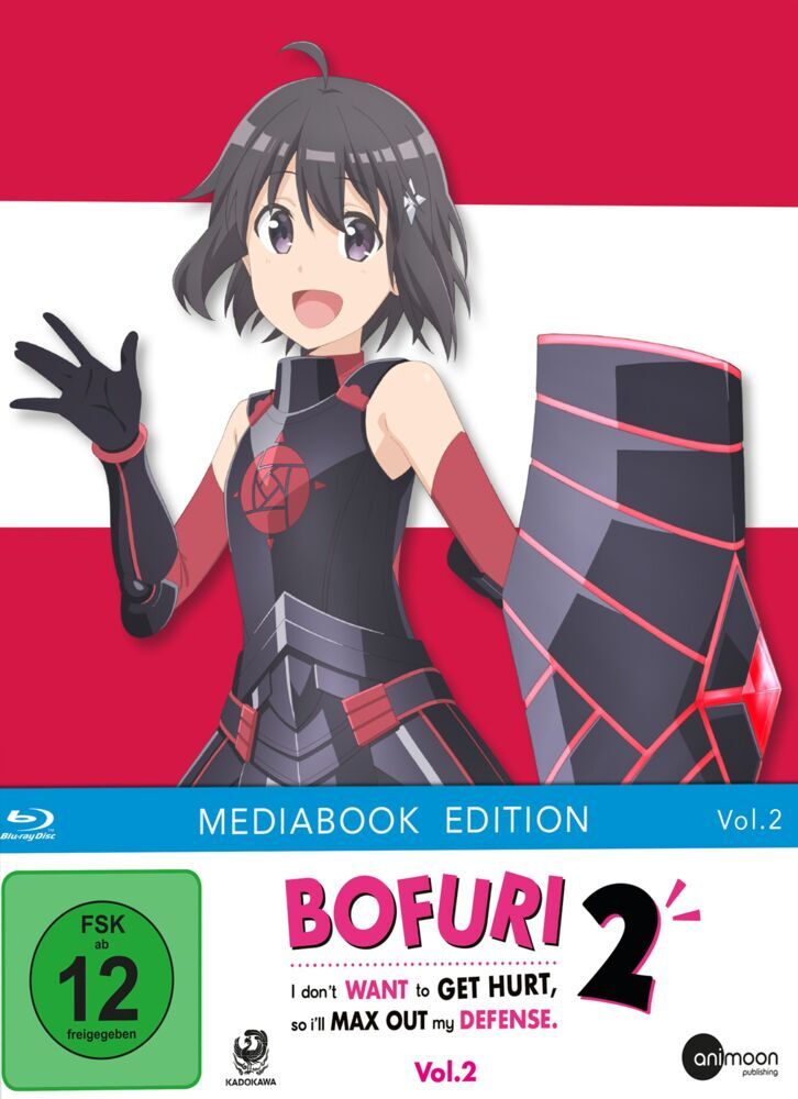 Bofuri: I Don't Want to Get Hurt So I'll Max Out My Defense. - Staffel 2 - Vol.2 - Mediabook - Blu-ray
