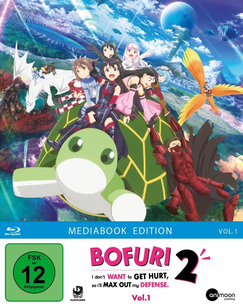 Bofuri: I Don't Want to Get Hurt So I'll Max Out My Defense. - Staffel 2 - Vol.1 - Mediabook - DVD mit Sammelschuber - Limited Edition