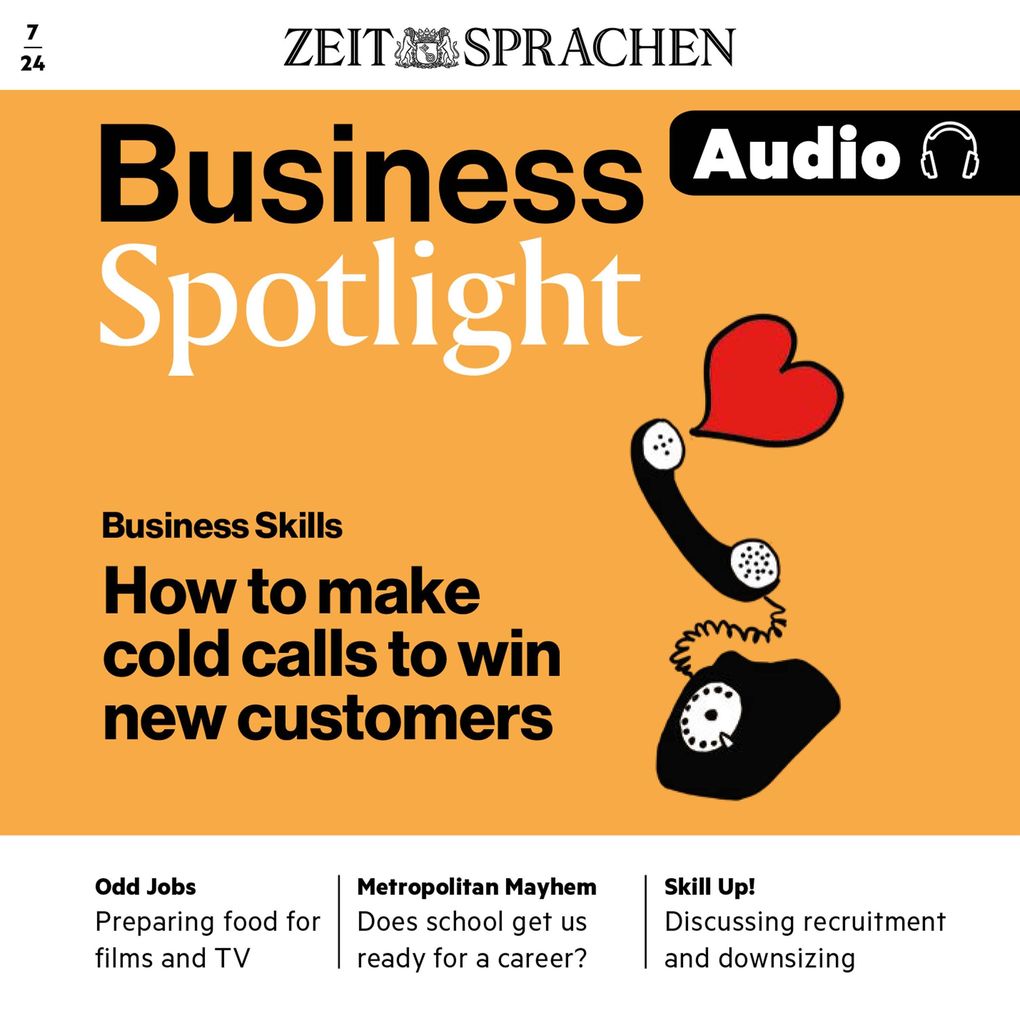 Business Englisch lernen Audio Unangemeldete Anrufe