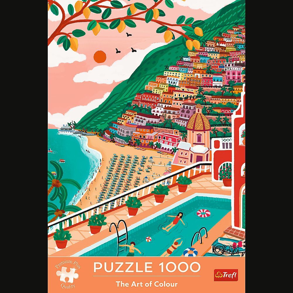 Modern: Positano Italy / DAZL STUDIO