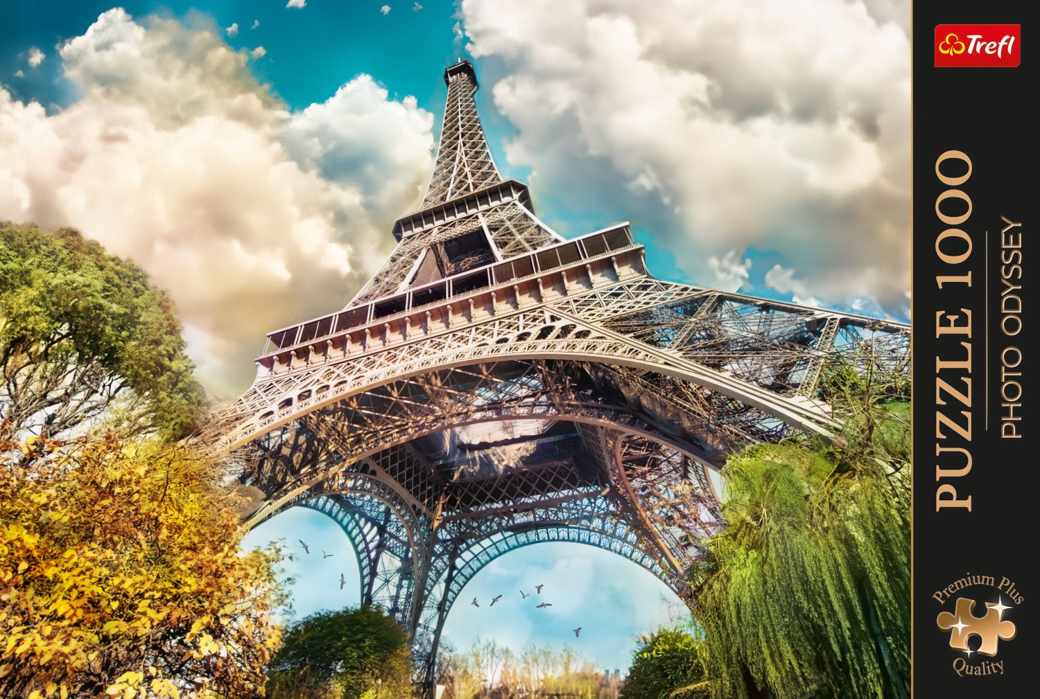 Puzzle Premium Plus 1000 Eiffelturm in Paris