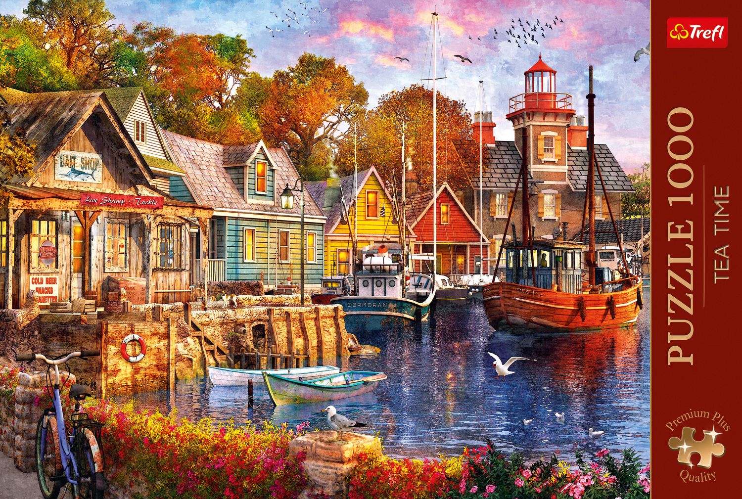 Puzzle Premium Plus 1000 Seeseite Eckchen