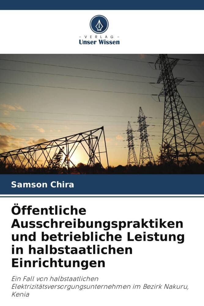 Öffentliche Ausschreibungspraktiken und betriebliche Leistung in halbstaatlichen Einrichtungen