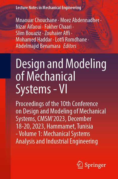 Design and Modeling of Mechanical Systems - VI