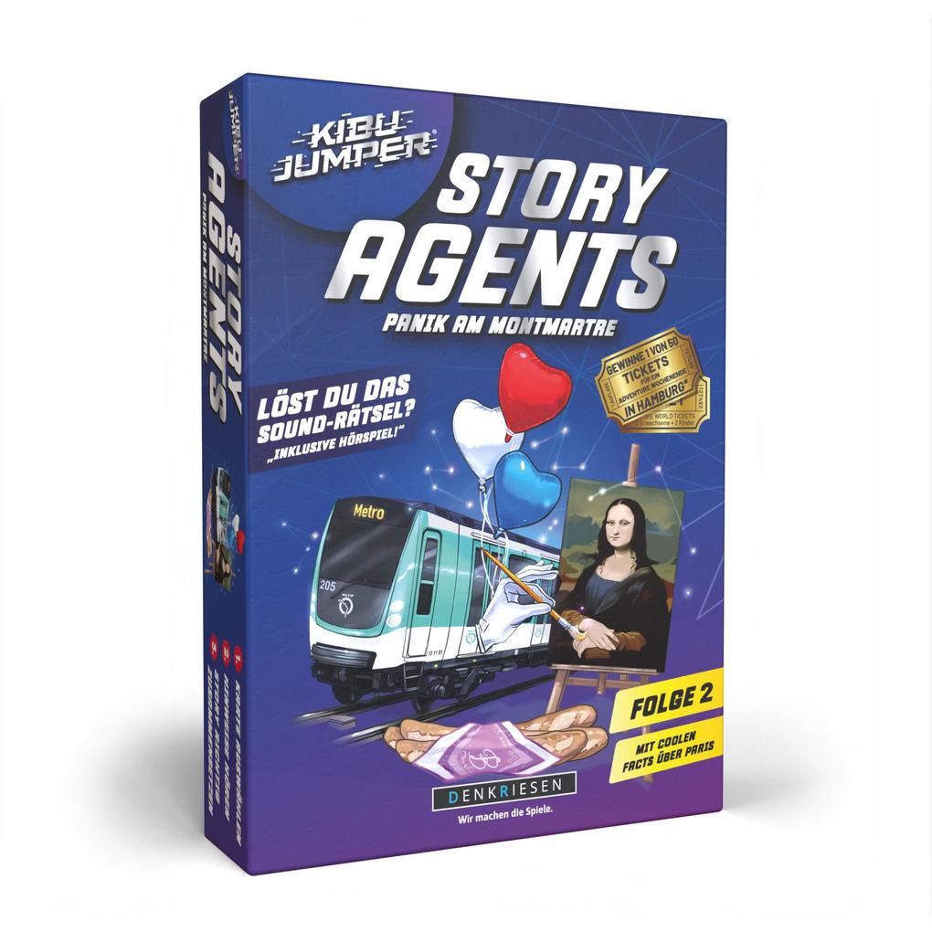 DENKRIESEN - KIBU JUMPER® - Story Agents - Paris - 'Panik am Montmartre'