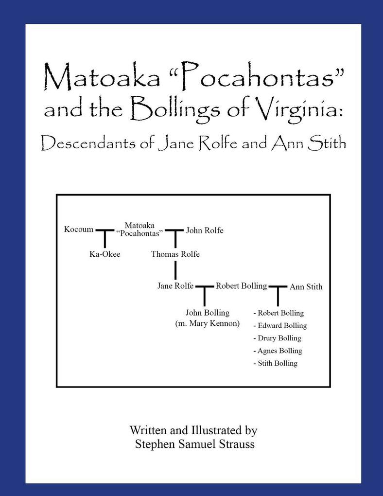 Matoaka 'Pocahontas' and the Bollings of Virginia