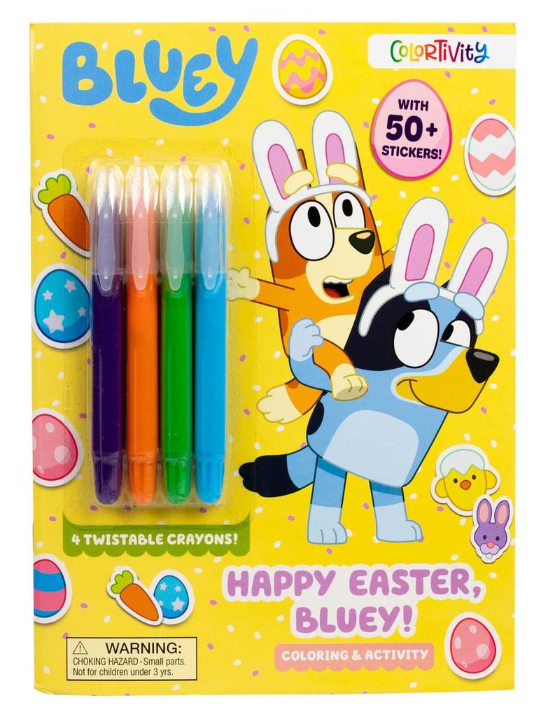 Bluey Colortivity: Happy Easter Bluey!