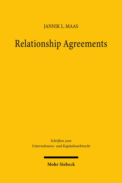 Relationship Agreements