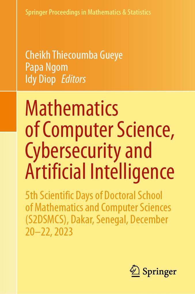 Mathematics of Computer Science Cybersecurity and Artificial Intelligence