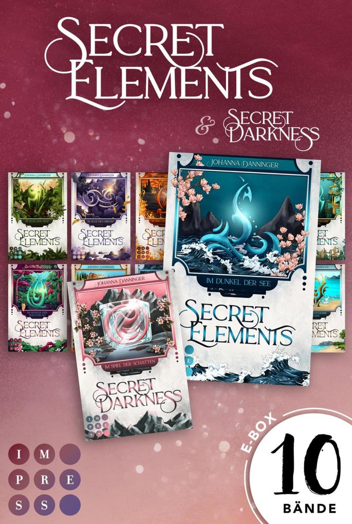 Secret Elements: 10 Bände in einem MEGA-Bundle! (Band 1-10)