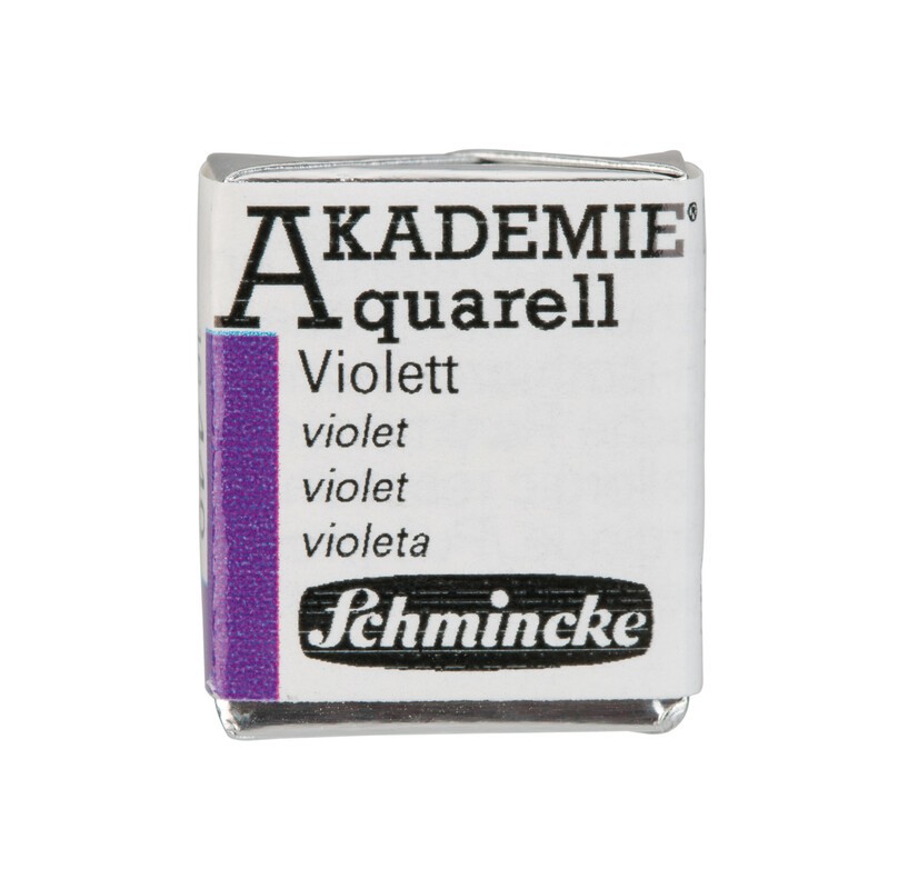 Schmincke Akademie Aquarell 1/2 Näpfchen Violett
