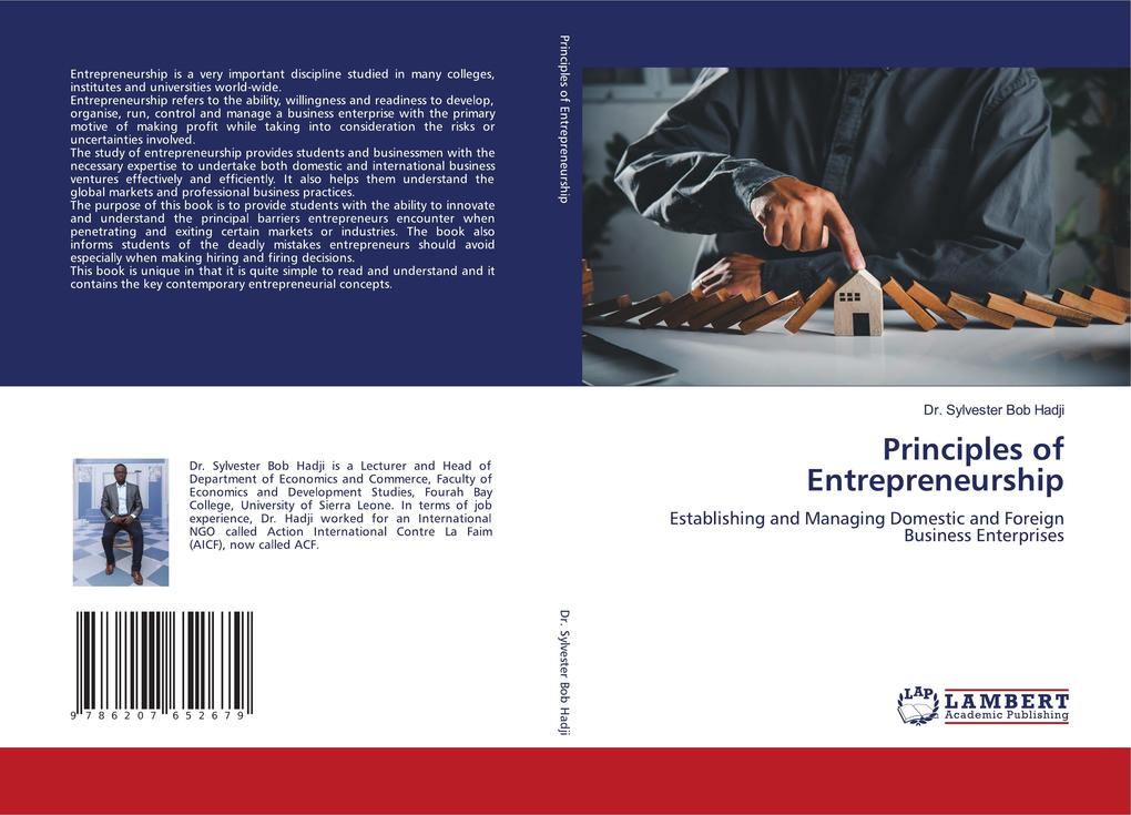 Principles of Entrepreneurship