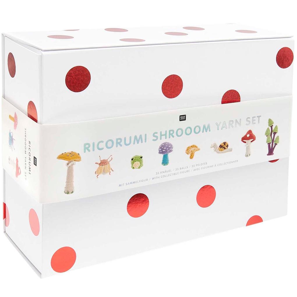 Ricorumi Set 35er 'Shrooom' 17x Ricorumi dk 13x Nilli Nilli 3x Ricorumi Twinkly Twinkly 2x Ricorumi Lamé
