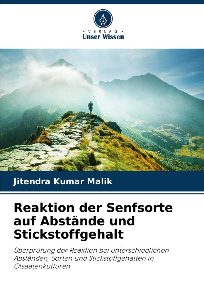 Reaktion der Senfsorte auf Abstände und Stickstoffgehalt
