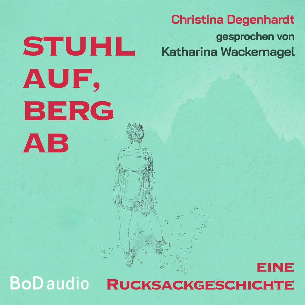Stuhl auf Berg ab