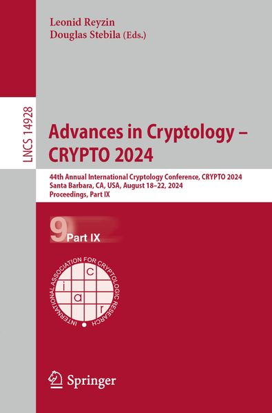 Advances in Cryptology - CRYPTO 2024
